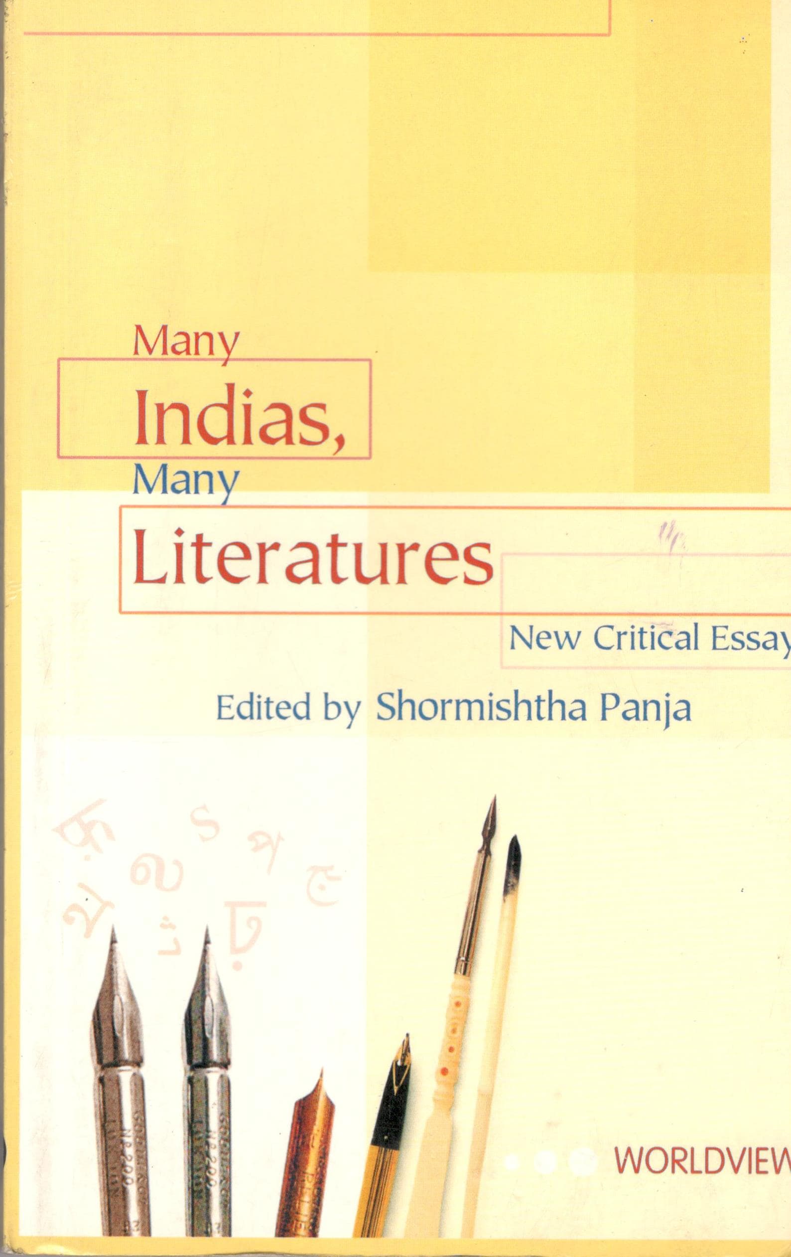 Many Indias Many Literatures